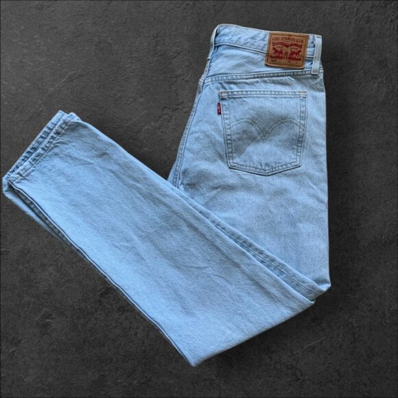 Levi’s 501  Men’s  Light Blue Denim  Jeans   W29  L30 - Picture 2 of 11